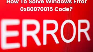 How To Solve Windows Error 0x80070015 Code